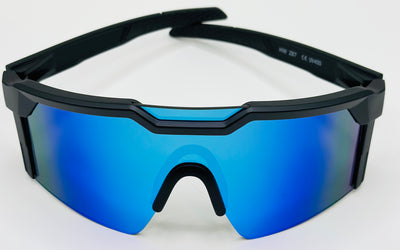 Blue CRG Safety Glasses